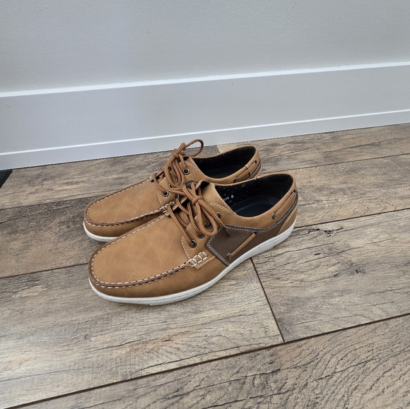 Collexion Italy Men's Size 8 Tan Shoes - Picture 1 of 14